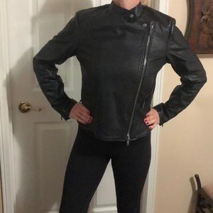 Joe fresh brand new faux leather motto jacket